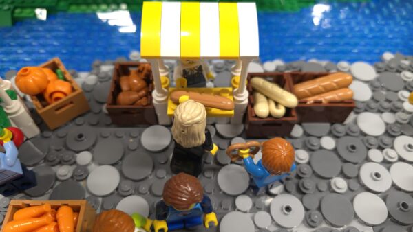 Bread Stall in the city